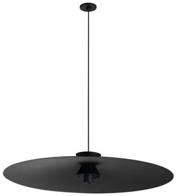 Pendente Led Aluminio Preto 5W 2700K 50Cm Colibri