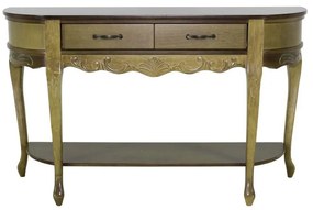 Aparador com 2 Gavetas e Prateleira Entalhado - Wood Prime NP 33234