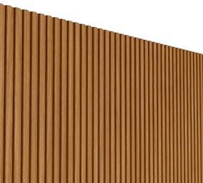 Painel para TV até 75 Polegadas Ripado Marisa Nature Fosco 180x250 cm L04 - D'Rossi