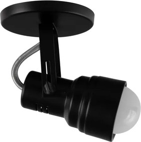 Spot Sobrepor Alumínio 12cmxø7cm - PRETO