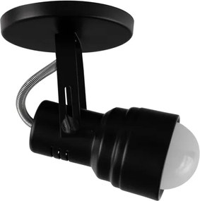 Spot Sobrepor Aluminio 12Cmx7cm - PRETO