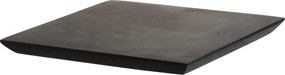 Bandeja Slim em Resina 240X240mm – PRETO FOSCO  Preto Fosco