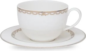 Jogo C/ 06 Xícaras Chá 270 Ml e Pires - Lumière Lumière