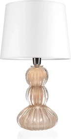 Abajur Murano Maldiva P  Champagne