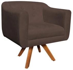 KIT 02 POLTRONAS GIRATORIA JULIA SUEDE M