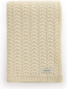 Manta de Tricô Karsten Diana  Giz