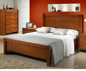 Cama de Casal Cyrus Madeira Peseira Baixa