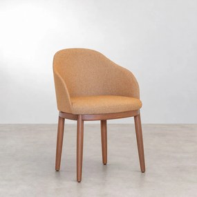 Cadeira Klauss com Braço Terracota