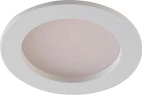 Plafon Led De Embutir Redondo Branco 2,5W 100 3000K Mobili