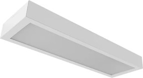 Plafon Led Sobrepor Aluminio Branco 27W 6500K Londres