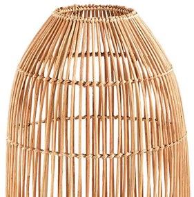 Lanterna Decorativa Em Rattan 50x30 Cm - D'Rossi