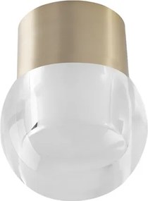 Plafon Led De Sobrepor Alum&amp;amp;#xED;nio 6w 3000k Budi - DOURADO