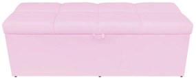 Calçadeira Nina 160 cm Suede Rosa Bebê D'Rossi