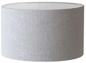Cúpula Abajur Cilíndrica Cp-7023 Ø50x21cm Rustico Cinza