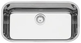 Cuba n.2 Tramontina Lavínia Perfecta em Aço Inox Polido 56 x 34 x 14 cm com Válvula 94054407