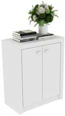 Balcão Para Escritório 2 Portas ME4103 Branco - Tecno Mobili