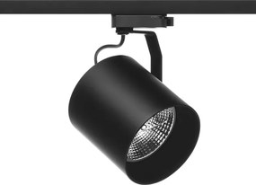 Spot Sobrepor Trilho Flow Gu10 12,2Cm 15W - PRETO