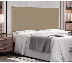 Painel Estofado Cama Solteiro Nápoles SPZ 90cm Suede