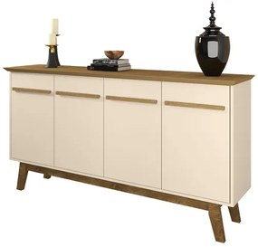 Aparador Buffet Opala Cinamomo Off White - Bechara Móveis