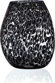 Vaso Murano Durban P Preto Ágata