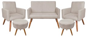 KIT 01 NAMORADEIRA COM 02 POLTRONAS E 02