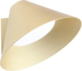 Arandela Led Aluminio 5W 375Lm 3000K Hat - CHAMPAGNE