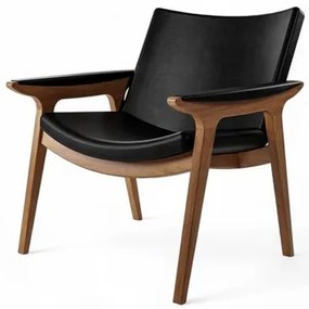 Poltrona Vicosa Estrutura Champagne Tecido Corino Preto - 76973 Sun House