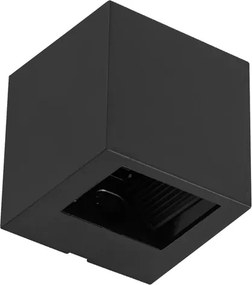 Arandela Led Abs 2w 3000k Ip65 0 A 90&amp;amp;#xB0; Block - PRETO