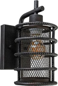 Arandela Ferro Preto Frame