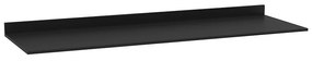 Tampo para Balcão de Cozinha com Rodapé Torfi 160cm MDP/BP Preto G96 - Gran Belo