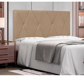 Painel Cama King Serena 195cm Suede - ADJ Decor