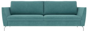 Sofá Decorativo Sala de Estar 190cm Olívia Suede Turquesa G52 - Gran Belo