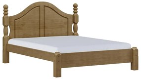 Cama de Casal Queen Size Madeira Maciça Naipe Freijó G74 - Gran Belo