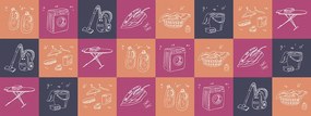 Laundry - Conjunto com 24 peças