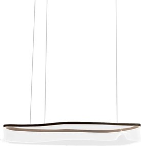 Pendente Led Metal E Aluminio Cafe 75W 3000K Organic