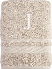 Toalha de Rosto Trussardi 100% Algodão Lorenzi - Nocciola  Nocciola