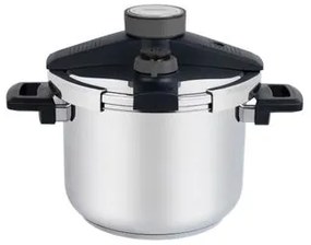 Panela de Pressão Presto Tramontina em Aço Inox 6L Fundo Triplo com 5 Sistemas de Segurança