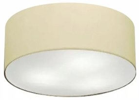 Plafon de Sobrepor Cilíndrico SP-3005 Cúpula Cor Algodão Crú