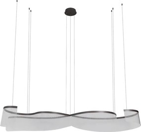 Pendente Led Metal E Aluminio Cafe 105W 3000K Organic