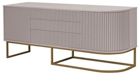 Aparador Miami - Fendi Nouveau c/ Detalhes Dourado Soleil