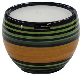 Vaso Vela Casca de Ovo decorativo em Cerâmica Carolina Haveroth – Maruaga Alto Brilho