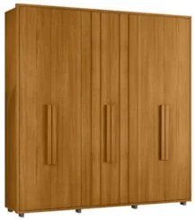 Guarda Roupa Casal 230cm Com 6 Portas Barok Cinamomo Z10 - Mpozenat