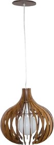 Pendente Madeira Imbuia 29Cm Stecche
