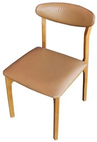 Cadeira Irlanda Assento Star Caramelo Base Imbuia - 74816 Sun House