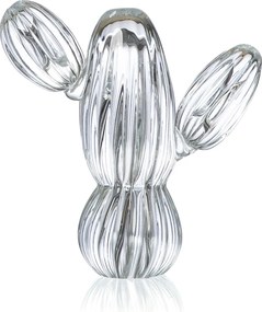 Cactus Murano P Cristal Transparente