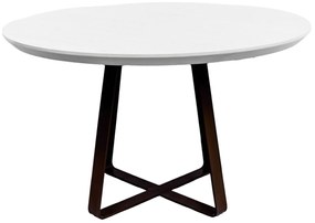 Mesa Apoio Contemporâneo Tátio 700 - Lâmina Branco Escovado  Kleiner