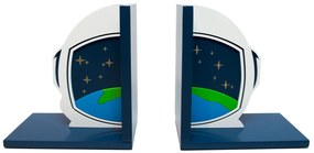Aparador de Livros Astronauta Planeta Terra