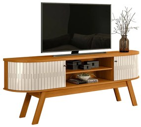 Rack TV 75 Pol 183cm Bancada para Sala Enzari M20 - D'Rossi - Cianmomo e Off White