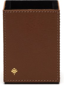 Porta Caneta/Lápis Sottile Casa em Couro PU - Havana  Havana