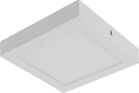 Plafon Led Sobrepor Branco 12w 17x17cm Yamamura